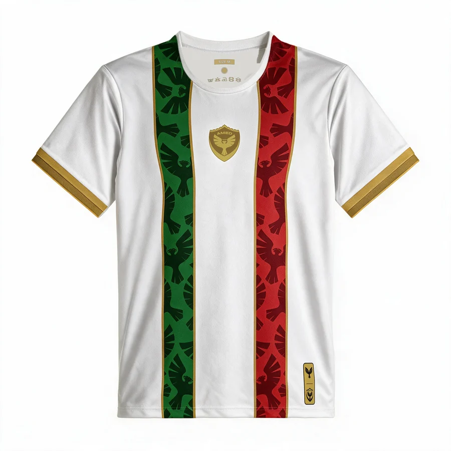 Visualisation of the Amedspor shirt White 2, front